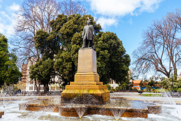 istock Franklin Square in Hobart Tasmania Australia 1435298004