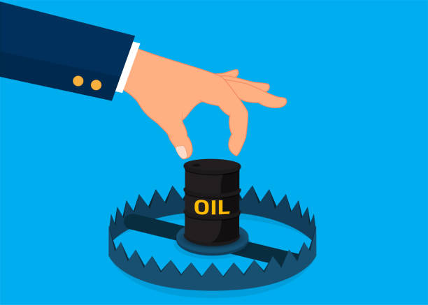 Purchase of gas, danger and risks... Vector illustration in HD very easy to make edits. natural gas pipeline clip art stock illustrations