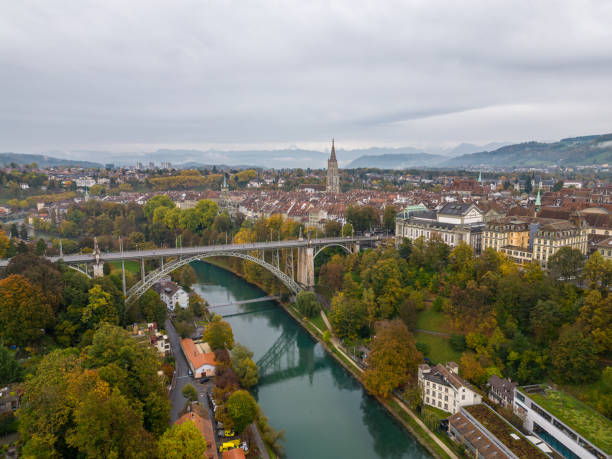 istock Bern, Switzerland Aerial View 1435338522