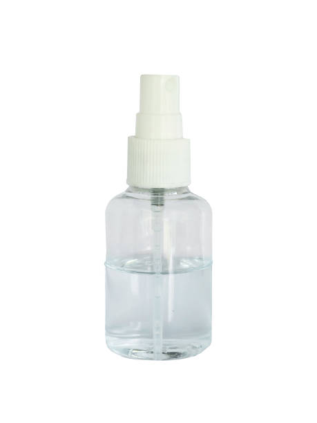 istock Colorless alcohol spray bottle Small is used for disinfection. 1435339408