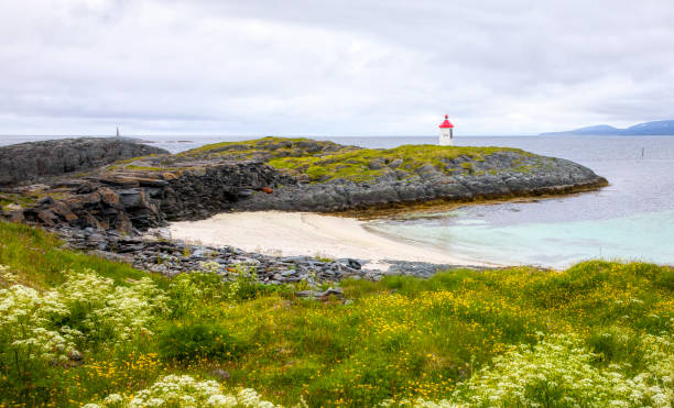 istock Beautiful, Small Beach outside Gamvik, Finnmark, Norway 1435340131