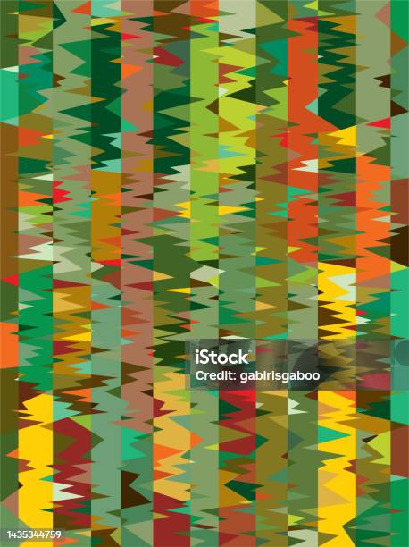 Augmenting Vivid Colored Pattern Stock Illustration - Download Image ...