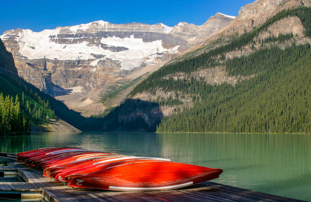istock Lake Louise in Alberta, Canada 1435345023