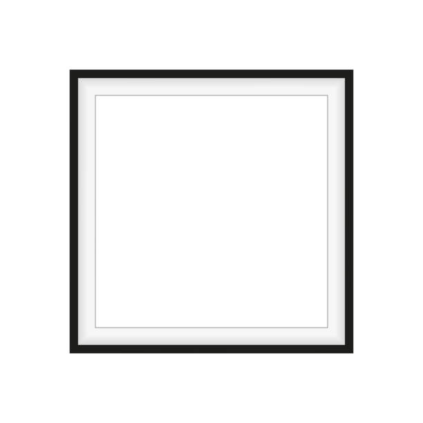 istock Sowable photo frame on the wall. For home decor or business. White background. 1435345741