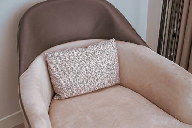 istock beige modern armchair 1435346097
