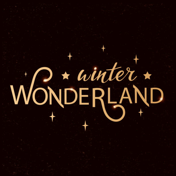 bildbanksillustrationer, clip art samt tecknat material och ikoner med winter wonderland - winter wonderland