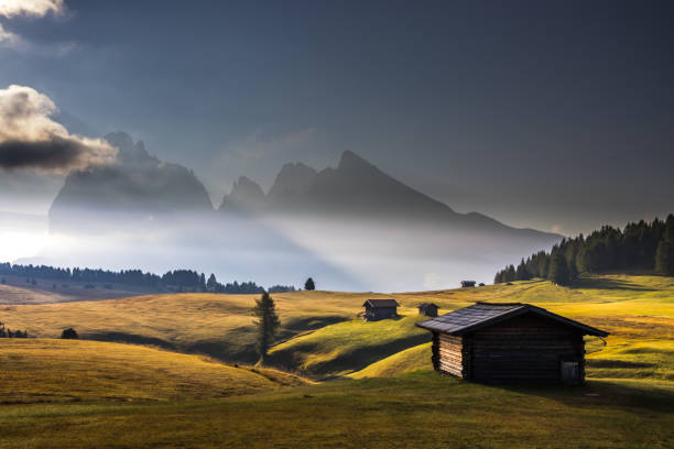 istock Sunrise in Dolomites 1435370365