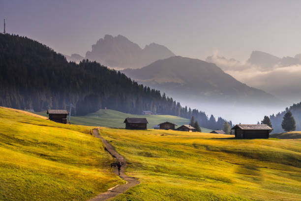 istock Sunrise in Dolomites 1435370522