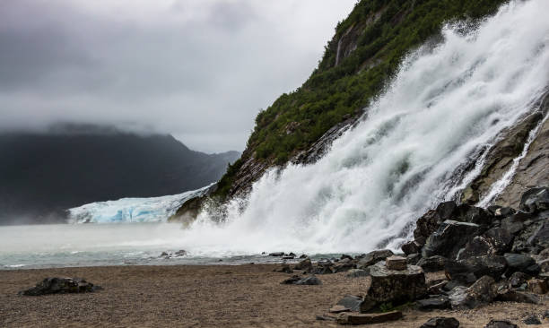 istock Nugget Falls and the Mendenhall 1435375880