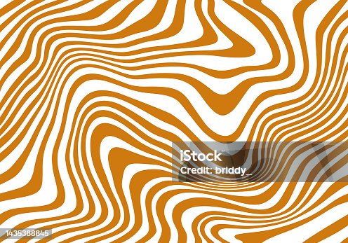 istock Vector Seamless Pattern with Flowing Salted Caramel. Abstract Sweet Texture. Creative Illustration of Food for Packaging Design and Advertisement 1435388845