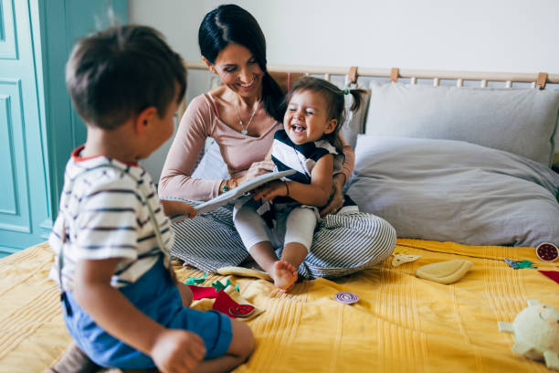 istock Family Playtime At Home 1435390321