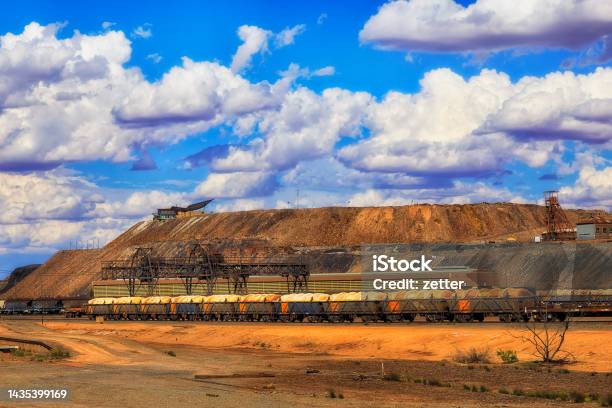Bh Freight Train Mine Dead Tree Stock Photo - Download Image Now - Archaeology, Australia, Broken Hill
