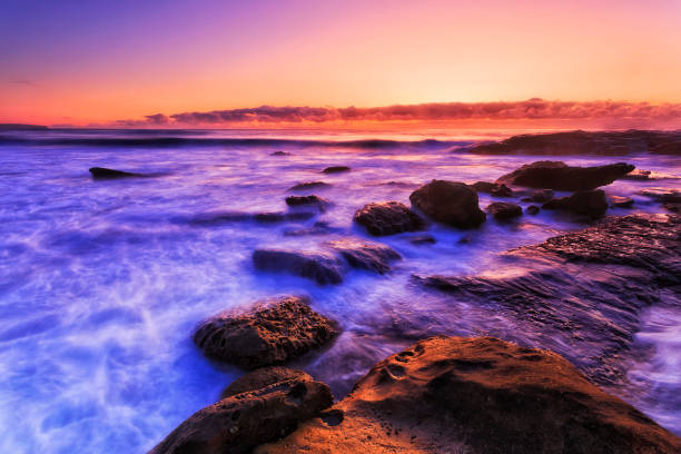 istock Sea Whale rocks magenta 1435399173
