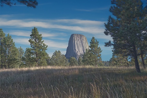Devils Tower National Monument in Northeastern Wyoming