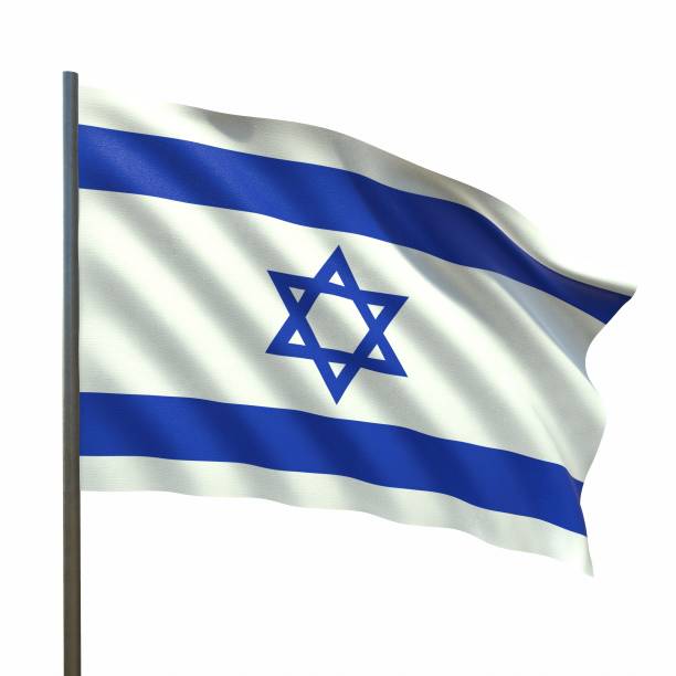 istock flag of israel on a white background 3d-rendering 1435418054