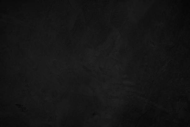 istock Black dark concrete wall background. Pattern board cement texture grunge dirty scratched for show anthracite promote product urban floor and abstract paper design element decor. Blackboard blank. 1435444782