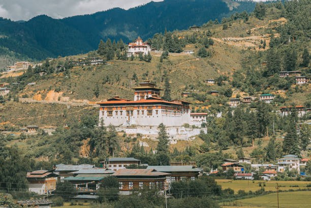 Rinpung Dzong Rinpung Dzong bhutanese culture photos stock pictures, royalty-free photos & images