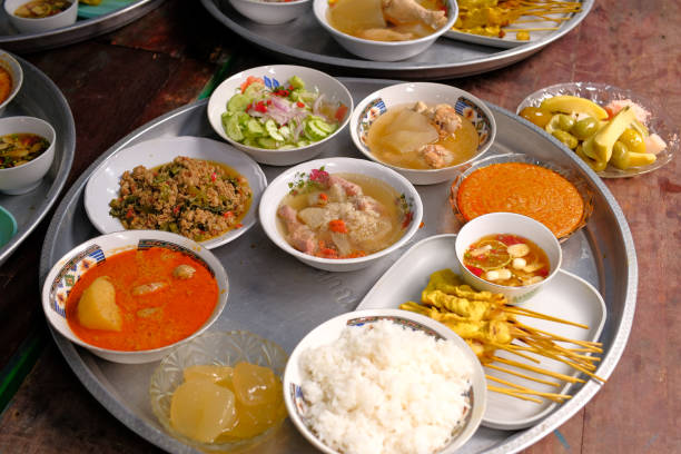 istock Thai food set in the ceremony 1435459144