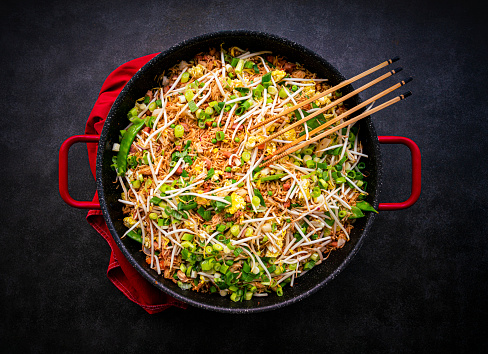 Traditional chinese fried rice