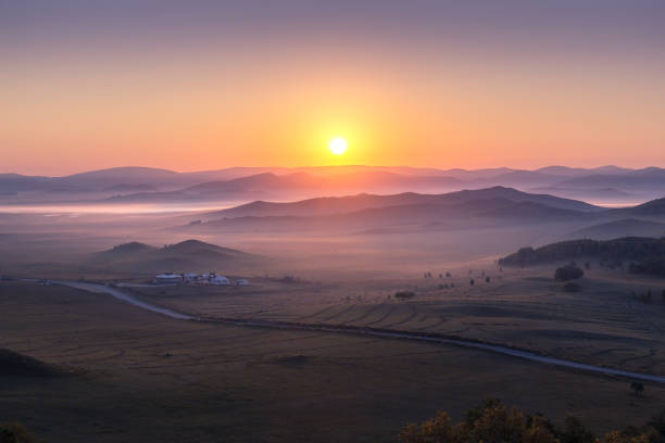 istock autumn grassland beautiful scenery in Inner Mongolia China 1435485744
