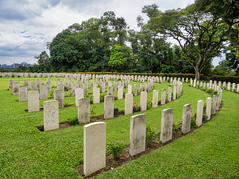World War Two military cemetery and memorial in Singapore