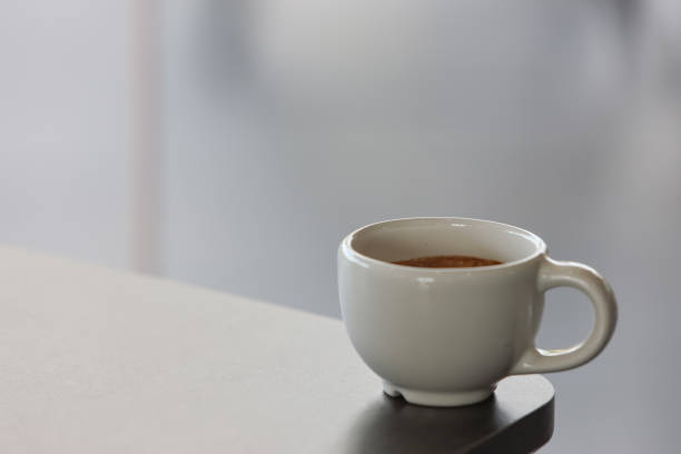 istock Espresso coffee mugs leave space for letters. 1435495709