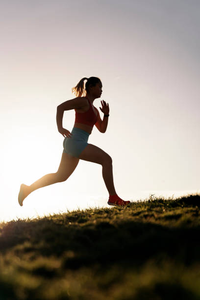 istock Woman Running in the Park 1435500107