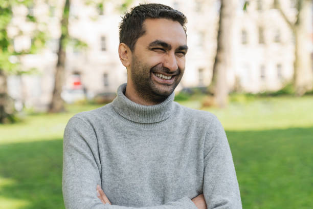 istock Portrait of a young man 1435500778