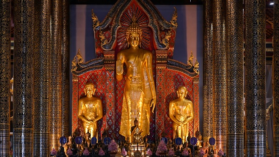 Temple in Chiang Mai, Thailand.