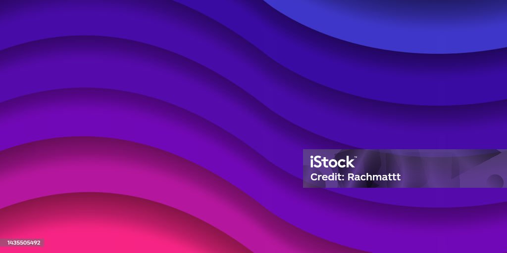 Monochronic Color Background Dynamic Monochromatic Background Wave Stock Illustration - Download ...