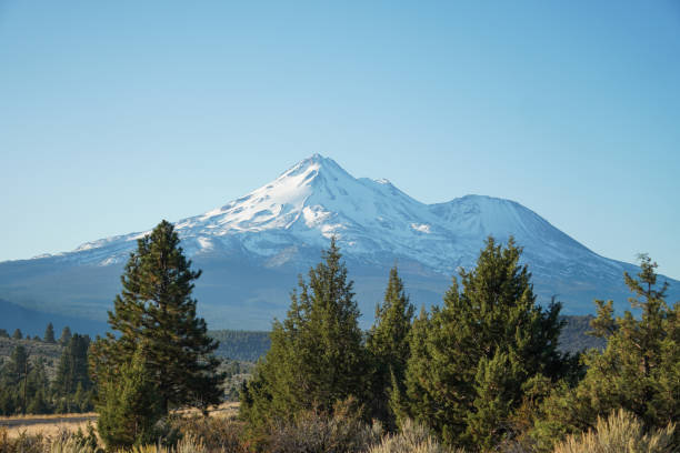 istock The distant mountains are covered with snow 7 1435509018