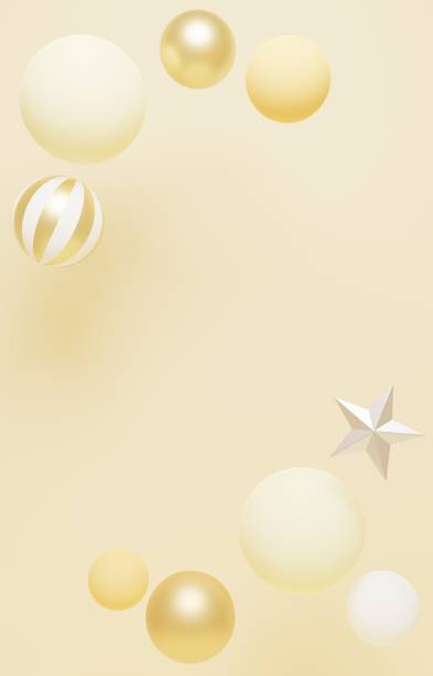 istock 3d image of cute ornaments in pastel colors 1435511464
