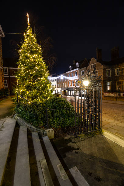 istock Christmas tree in Guildford Surrey England 1435514946