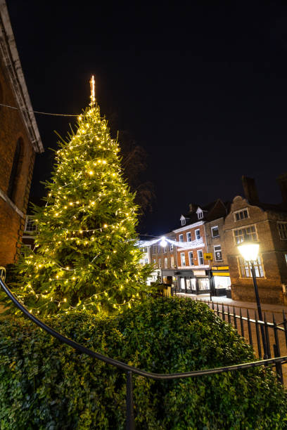 istock Christmas tree in Guildford Surrey England 1435514985