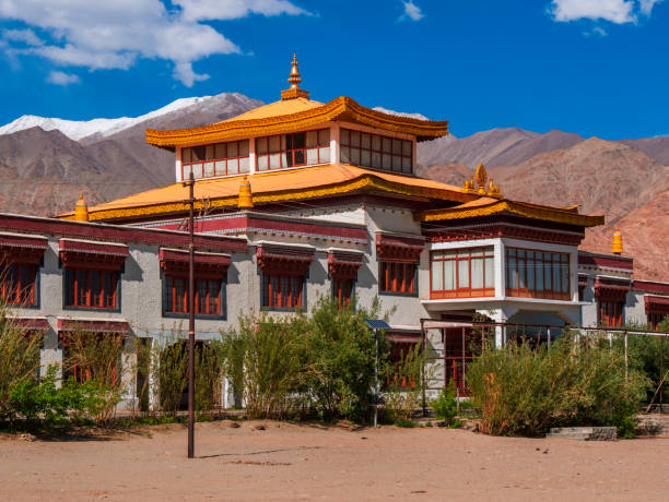 istock Traditional Tibetan or Ladakhi architecture school building 1435519151