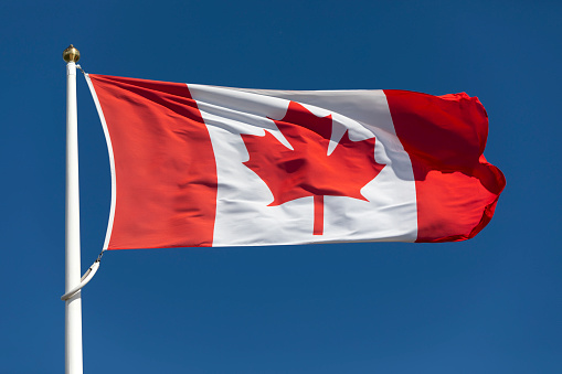 Canadian flag, Peace Tower, Ottawa