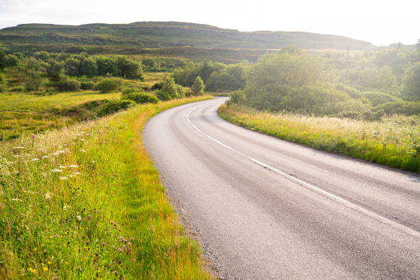 istock Skye island road in Highlands Scotland UK 1435533146