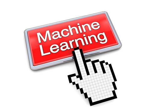 Hand Cursor on Machine Learning Button