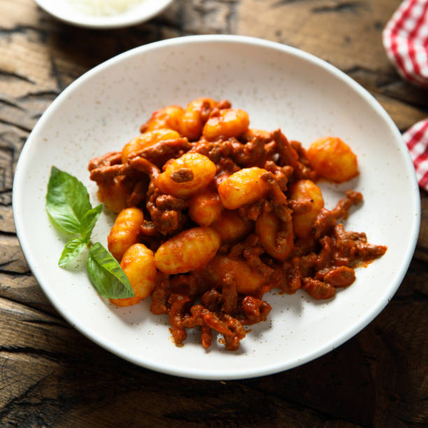 istock Gnocchi with Bolognese sauce 1435537961
