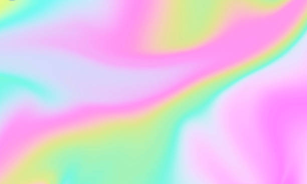istock Abstract fluid color gradient for background. Foil texture design in minimalist feminine theme 1435538732