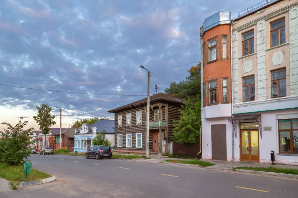 istock Street in Kineshma, Russia 1435540616