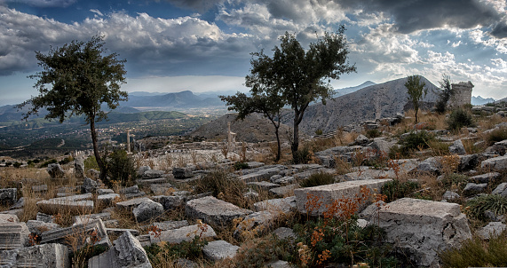 Sagalassos, ancient city and important archaeological site. Turkey