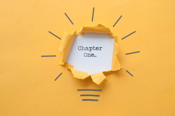 istock Chapter one, light bulb paper reveal concept 1435553179