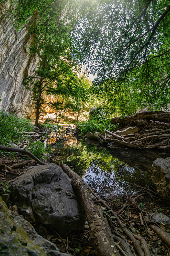 Prerasts of Vratna or Vratna Gates are three natural stone bridges on the Miroc mountain in Serbia