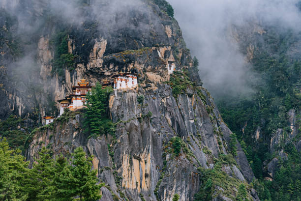 istock Tiger's Nest monastery , Paro Taktsang  Monastery in Bhutan 1435565499