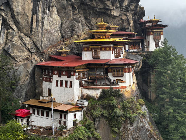 istock Tiger's Nest monastery , Paro Taktsang  Monastery in Bhutan 1435566079