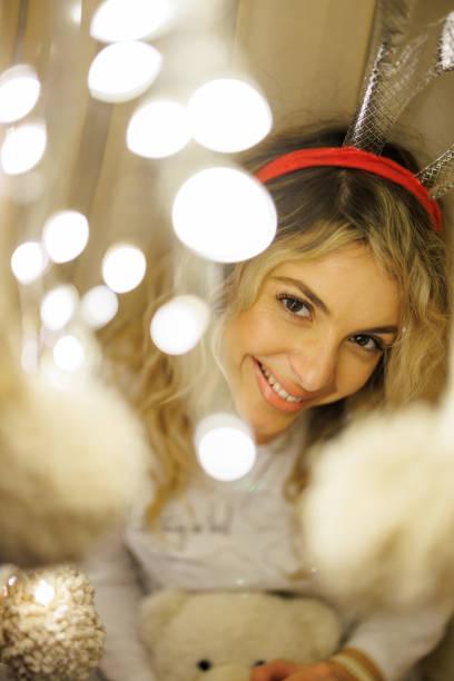 istock Cozy festive evening at home 1435575341