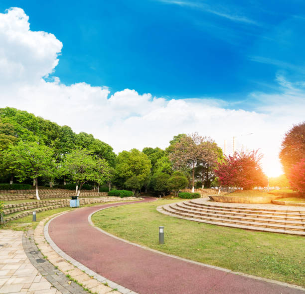istock walkway in the modern city 1435588876