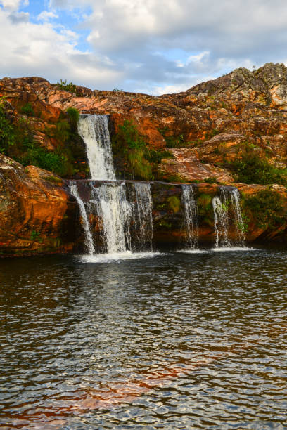 istock Late afternoon in the Cachoeira dos Cristais waterfall 1435590969