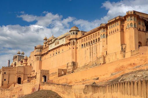 Amber Fort in Rajasthan, India